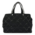 Nylon Travel Tote Black