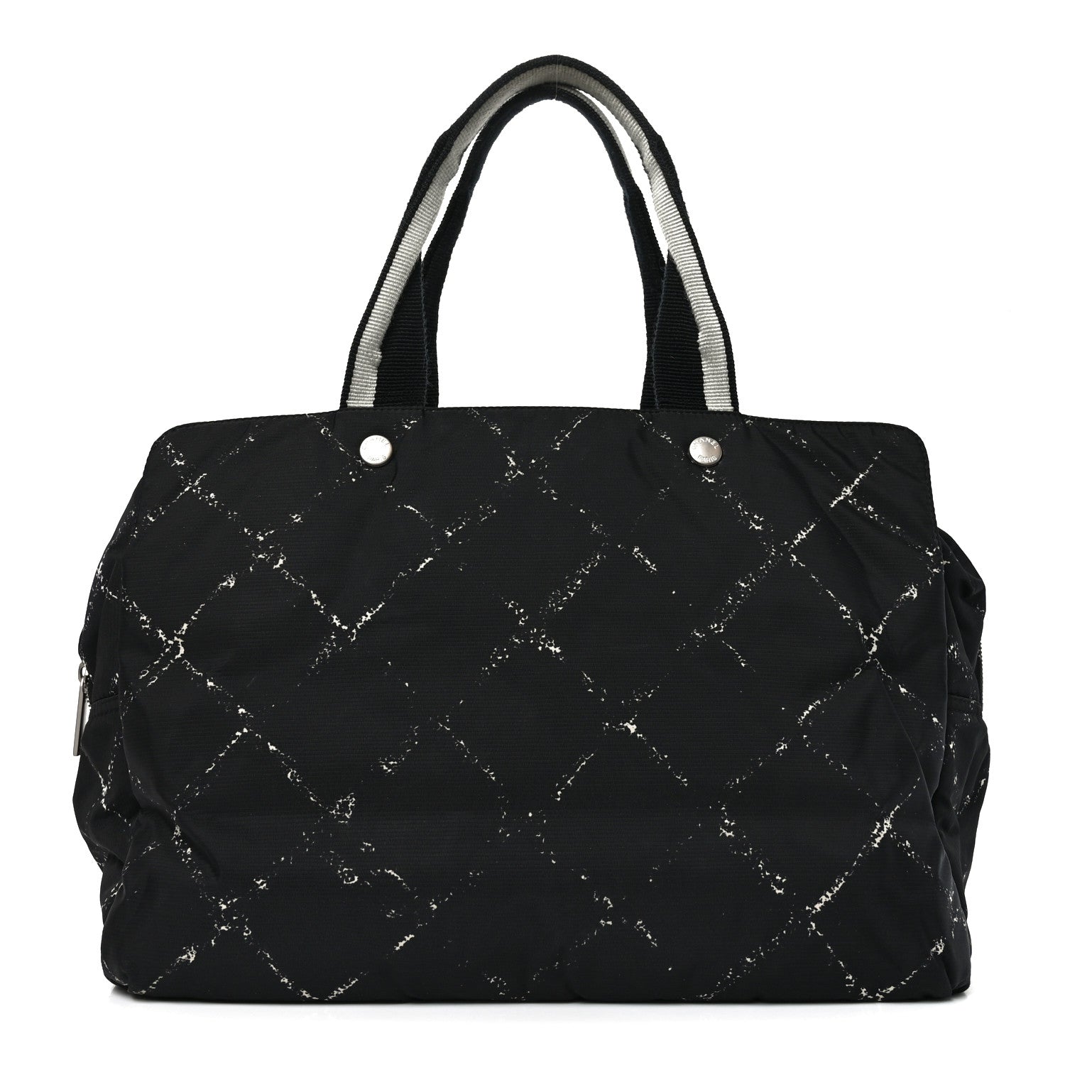 Nylon Travel Tote Black