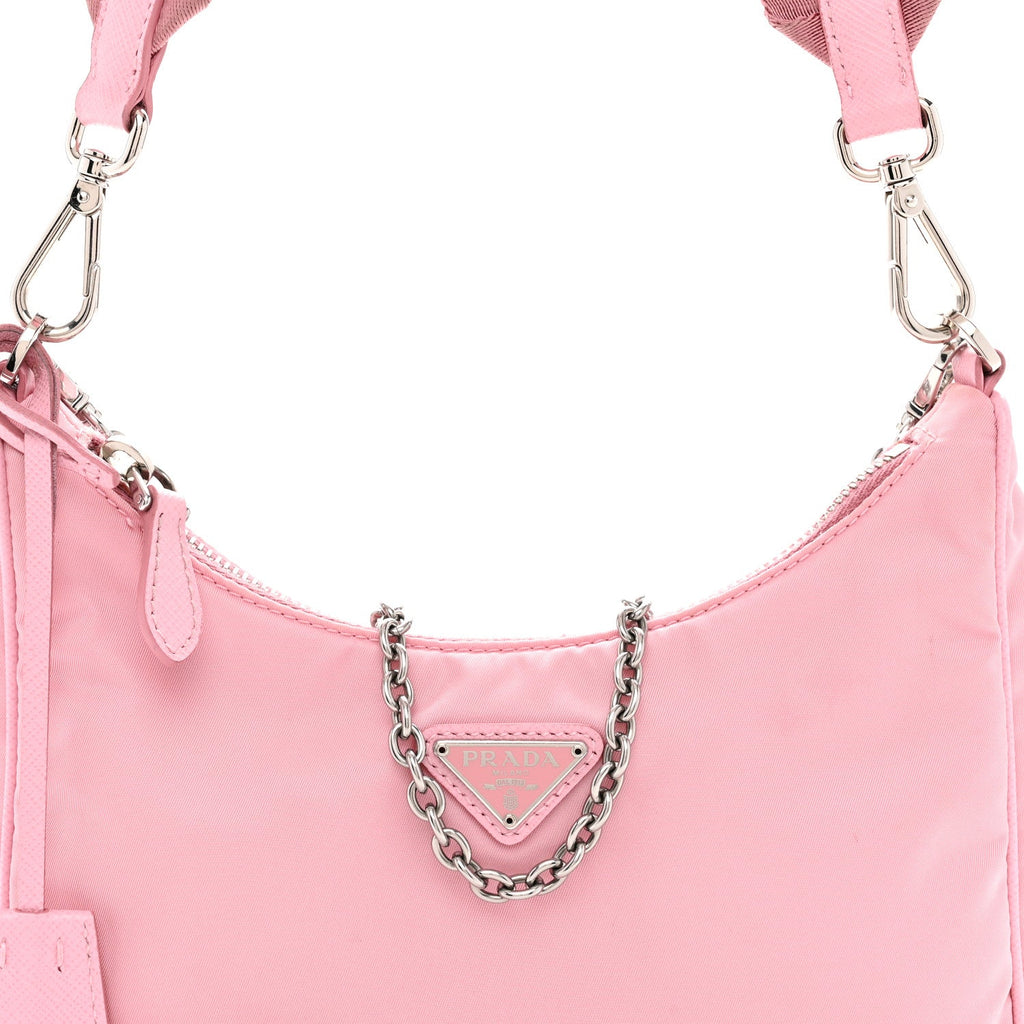Nylon Re-Edition 2005 Shoulder Bag Rosa