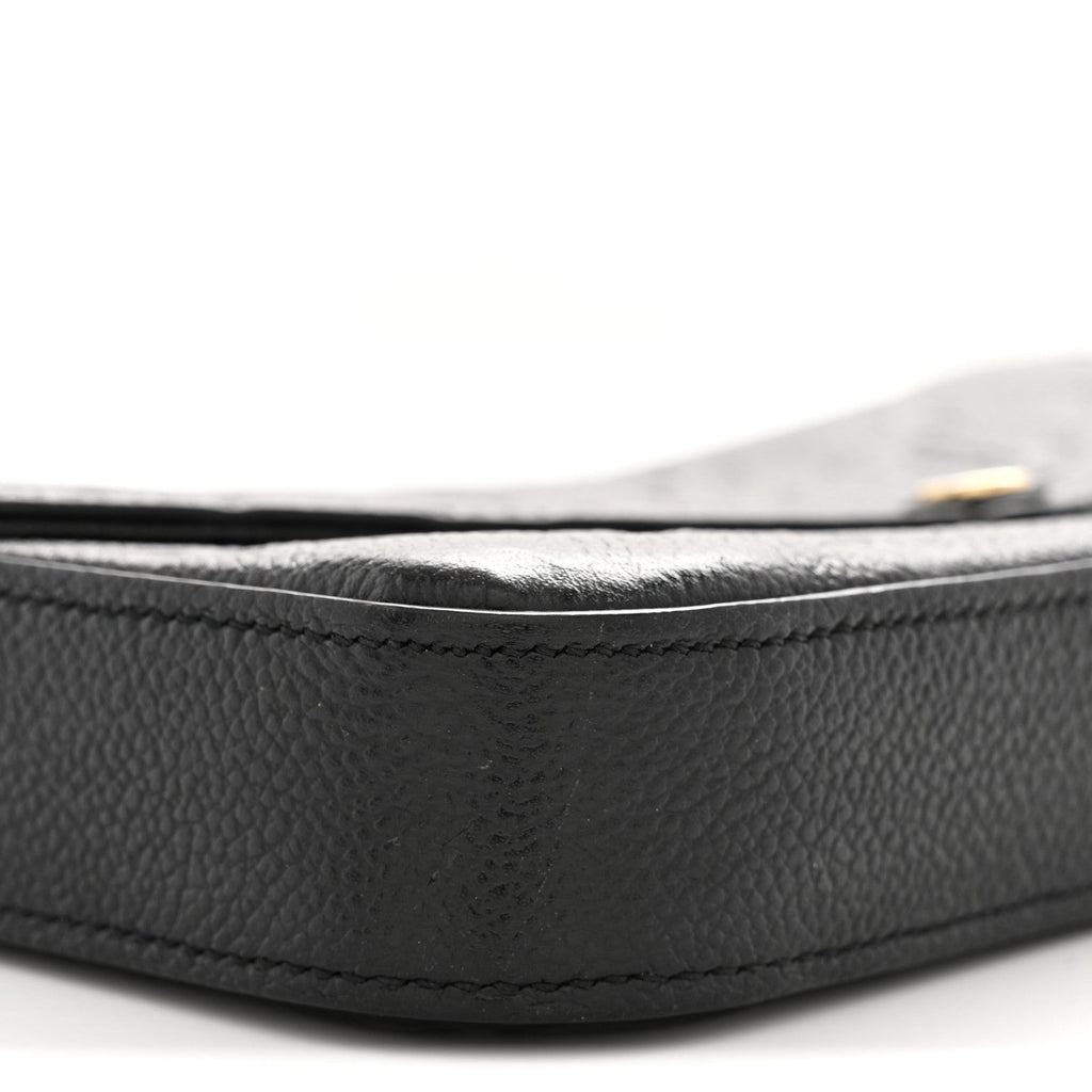 Empreinte Pochette Felicie Chain Wallet Black