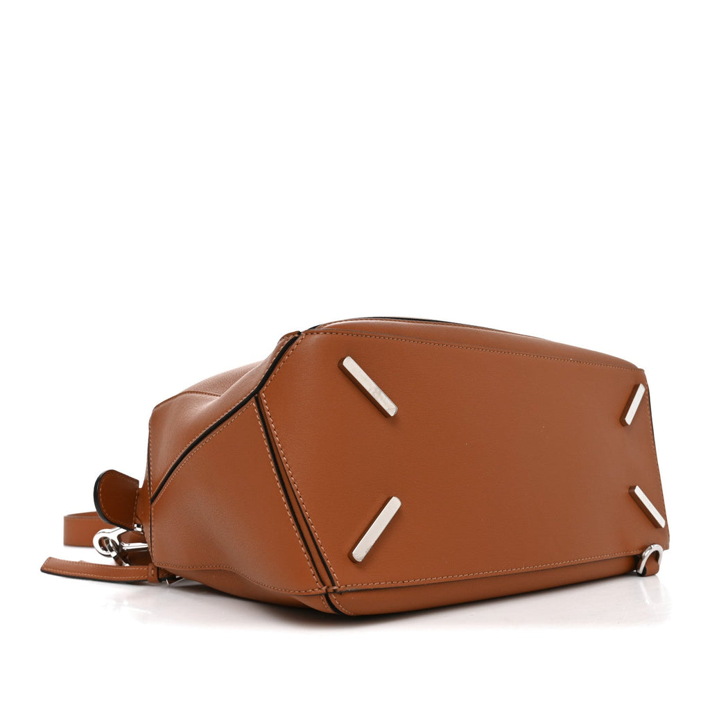 Calfskin Medium Puzzle Bag Tan