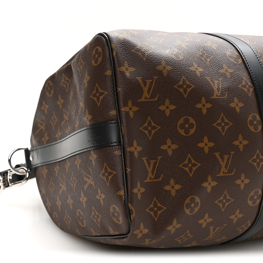 Monogram Macassar Keepall Bandouliere 45