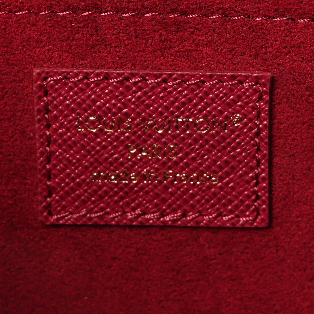 Monogram Pochette Felicie Chain Wallet Fuchsia