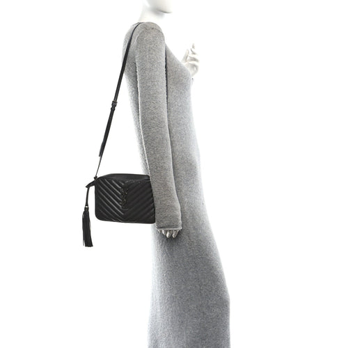 Calfskin Matelasse Monogram Lou Camera Bag Storm