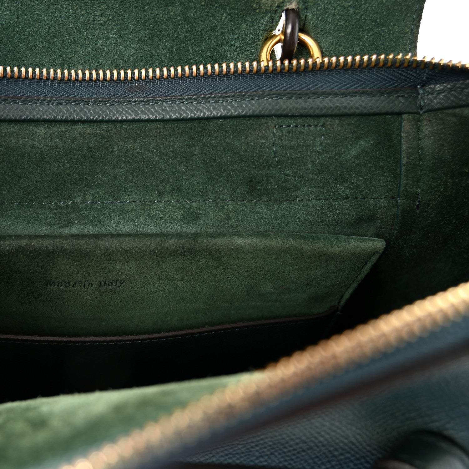 Grained Calfskin Micro Belt Bag Amazone