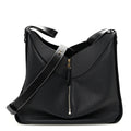 Calfskin Large Hammock Shoulder Bag Midnight Blue Black