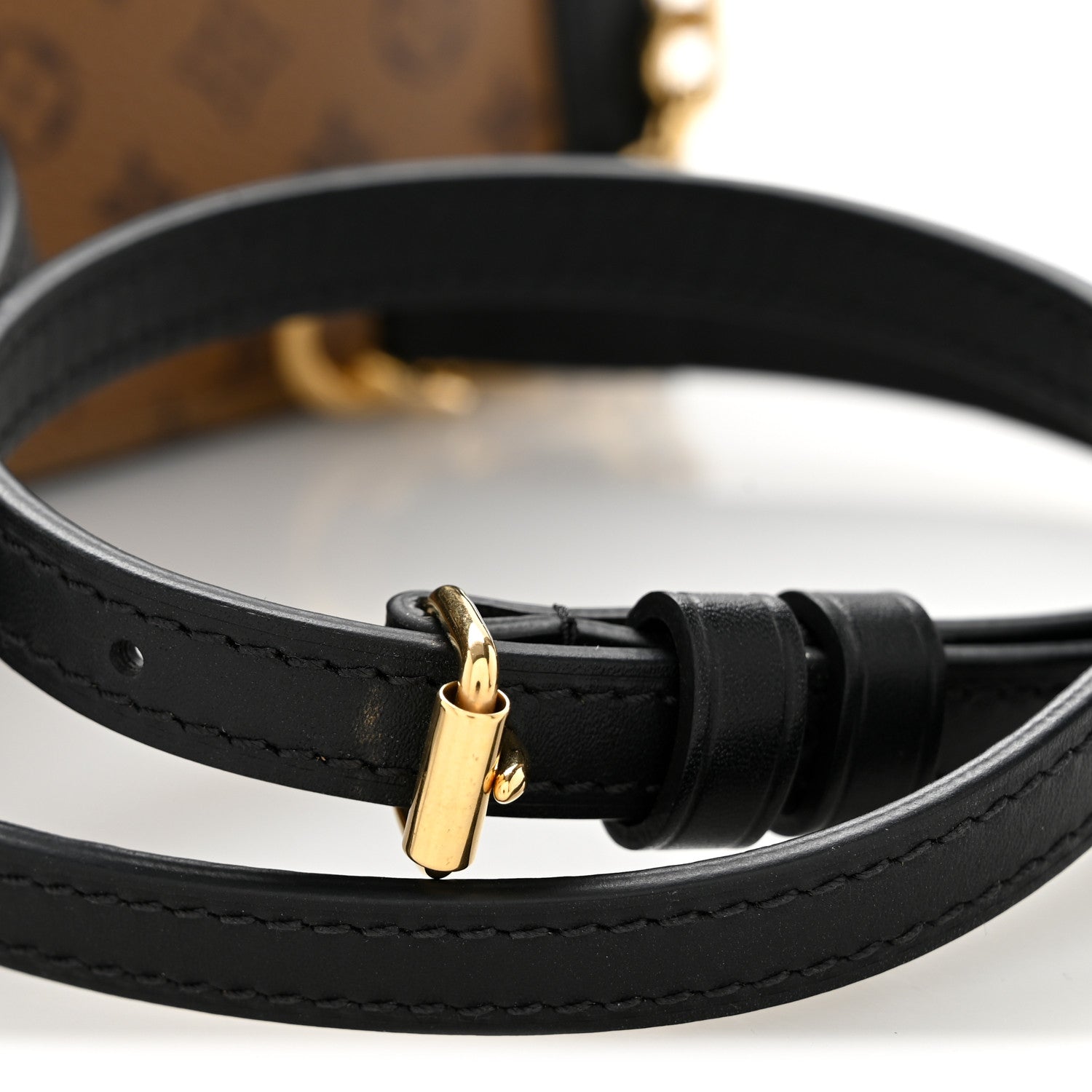 Reverse Monogram Trunk Clutch