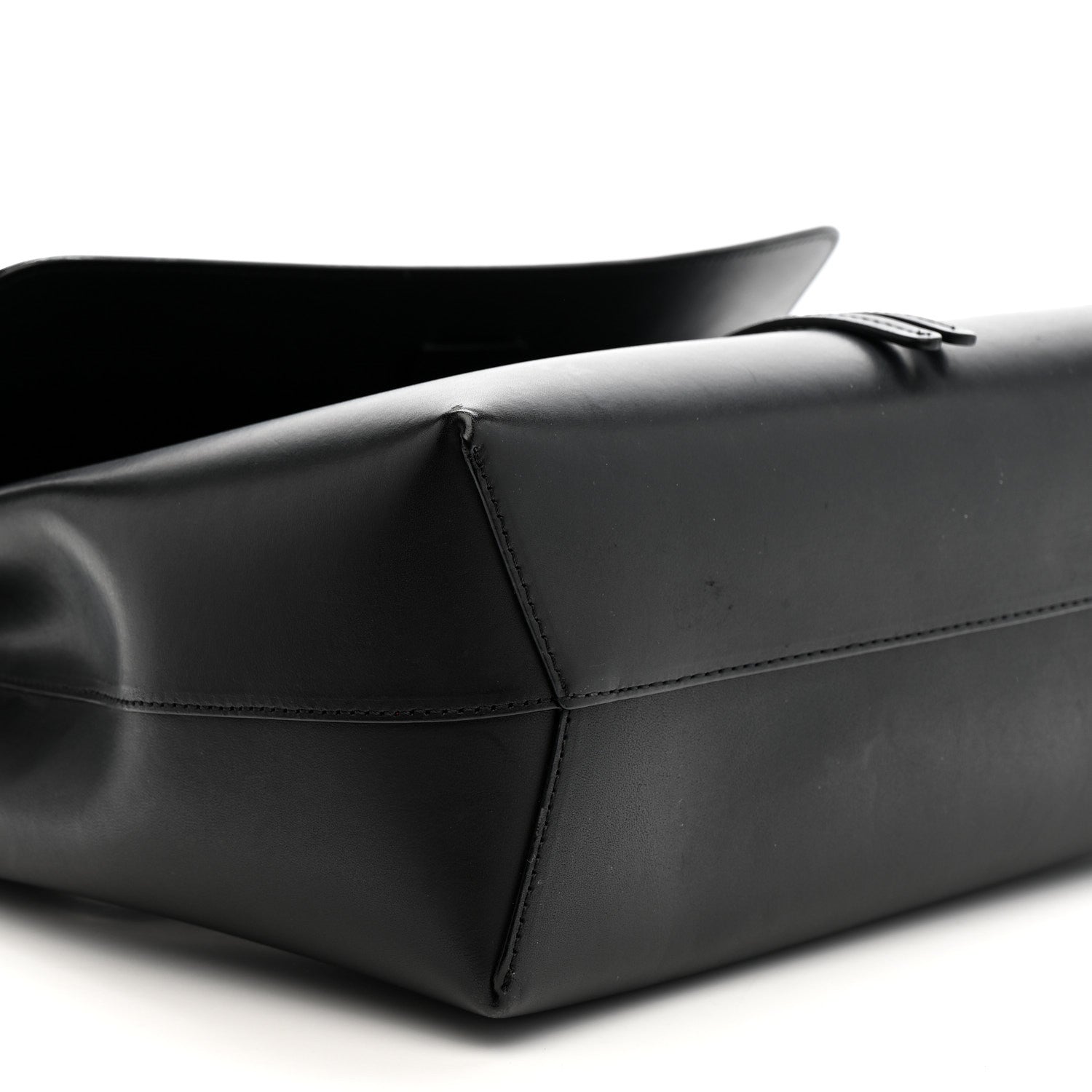 Calfskin Lady Bag Black Flamma