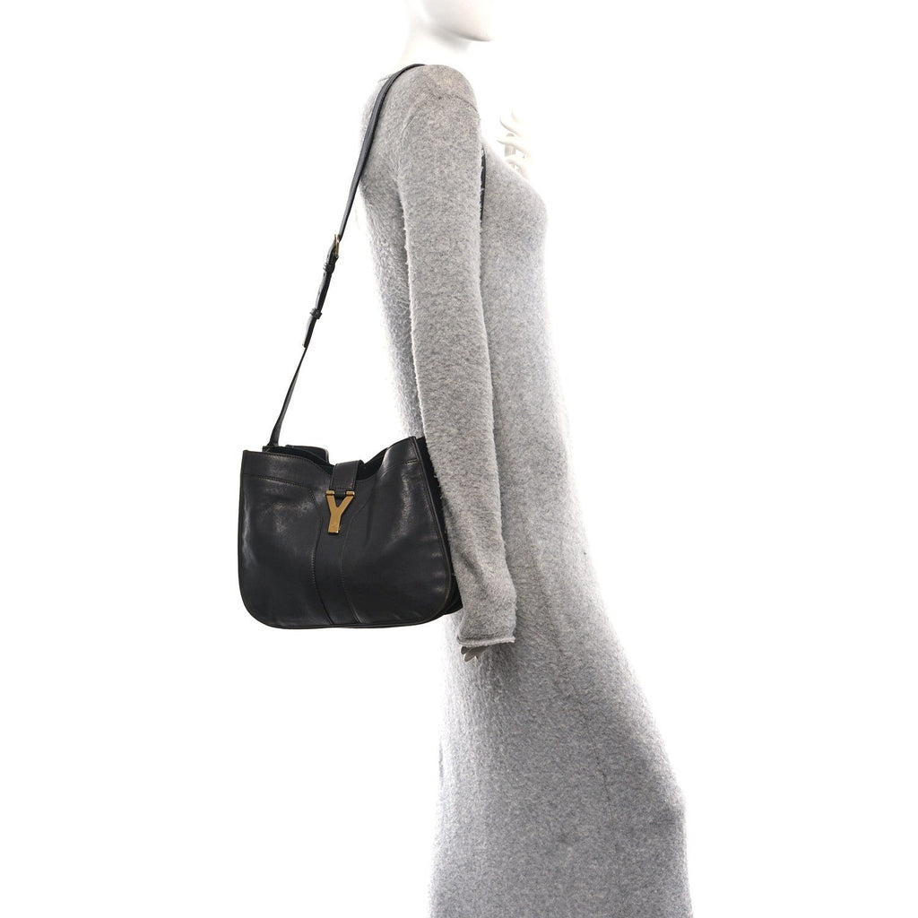 Sheepskin Medium Chyc Shoulder Bag Grey