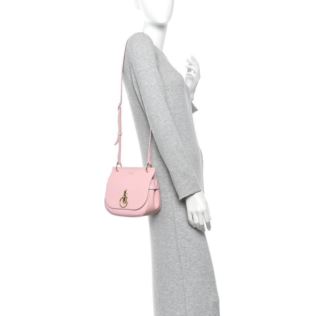 Small Classic Grain Small Amberley Satchel Icy Pink