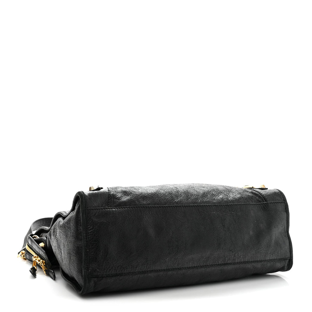 Agneau Giant 12 Gold Hardware City Black