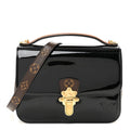 Patent Calfskin Monogram Cherrywood BB Black