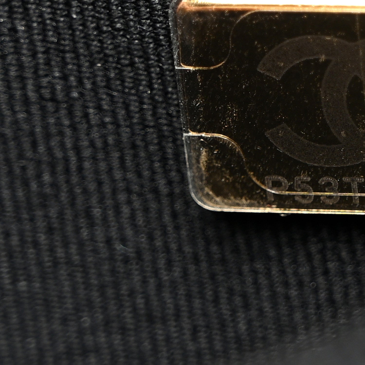 Lambskin Quilted Trendy CC Wallet On Chain WOC Black