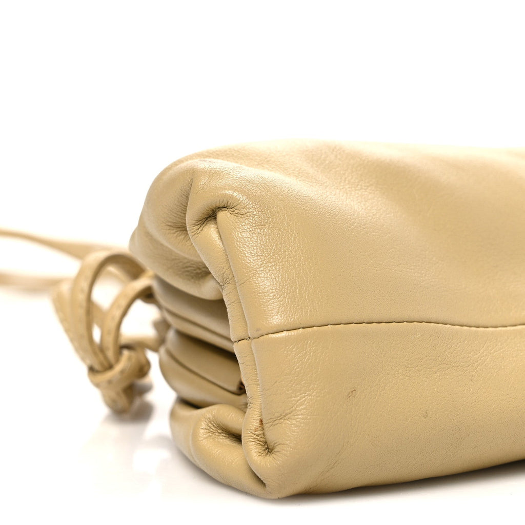 Butter Calfskin The Mini Pouch Almond