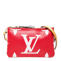 Louis Vuitton Pochette Double Zip Monogram Shoulder Bag
