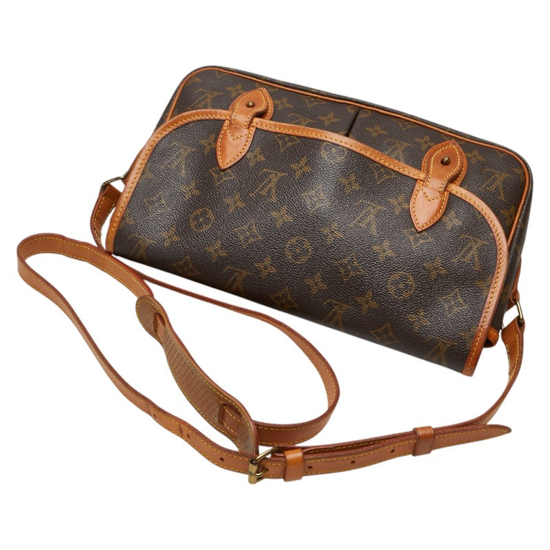 Louis Vuitton Gibeciere MM Monogram Shoulder Bag