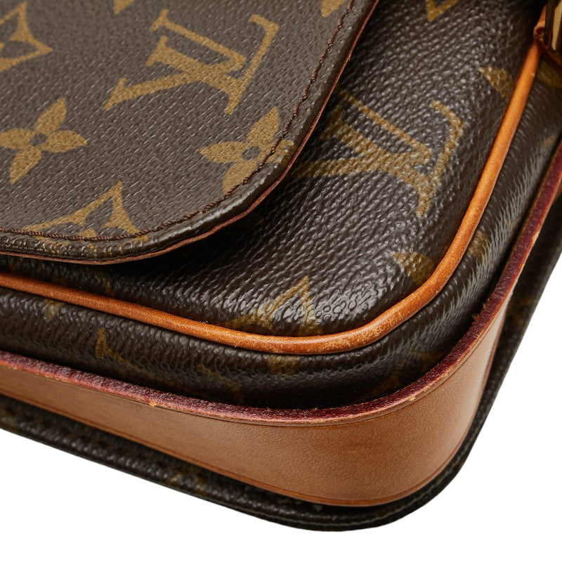 Louis Vuitton Mini Cartouchiere Monogram Shoulder Bag