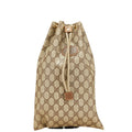 Gucci GG Supreme Old Gucci PVC Leather Clutch Bag
