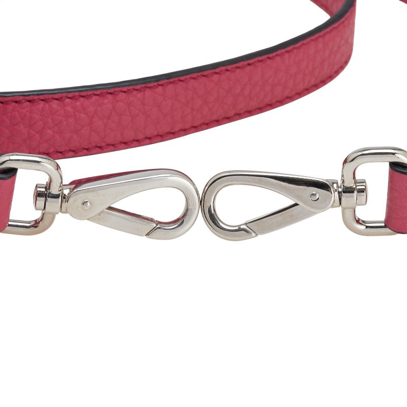 Prada Leather Shoulder Strap Accessories Set