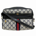 Gucci Old Gucci Sherry Line PVC Shoulder Bag