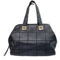 Chanel Choco Bar Calfskin Tote Bag