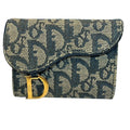 Dior Trotter Canvas Leather Card Case