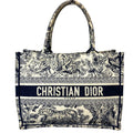Dior Book Tote Embroidery Tote Bag