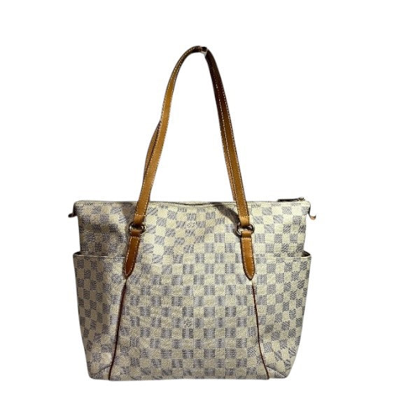 Louis Vuitton Totally MM Damier Azur Tote Bag