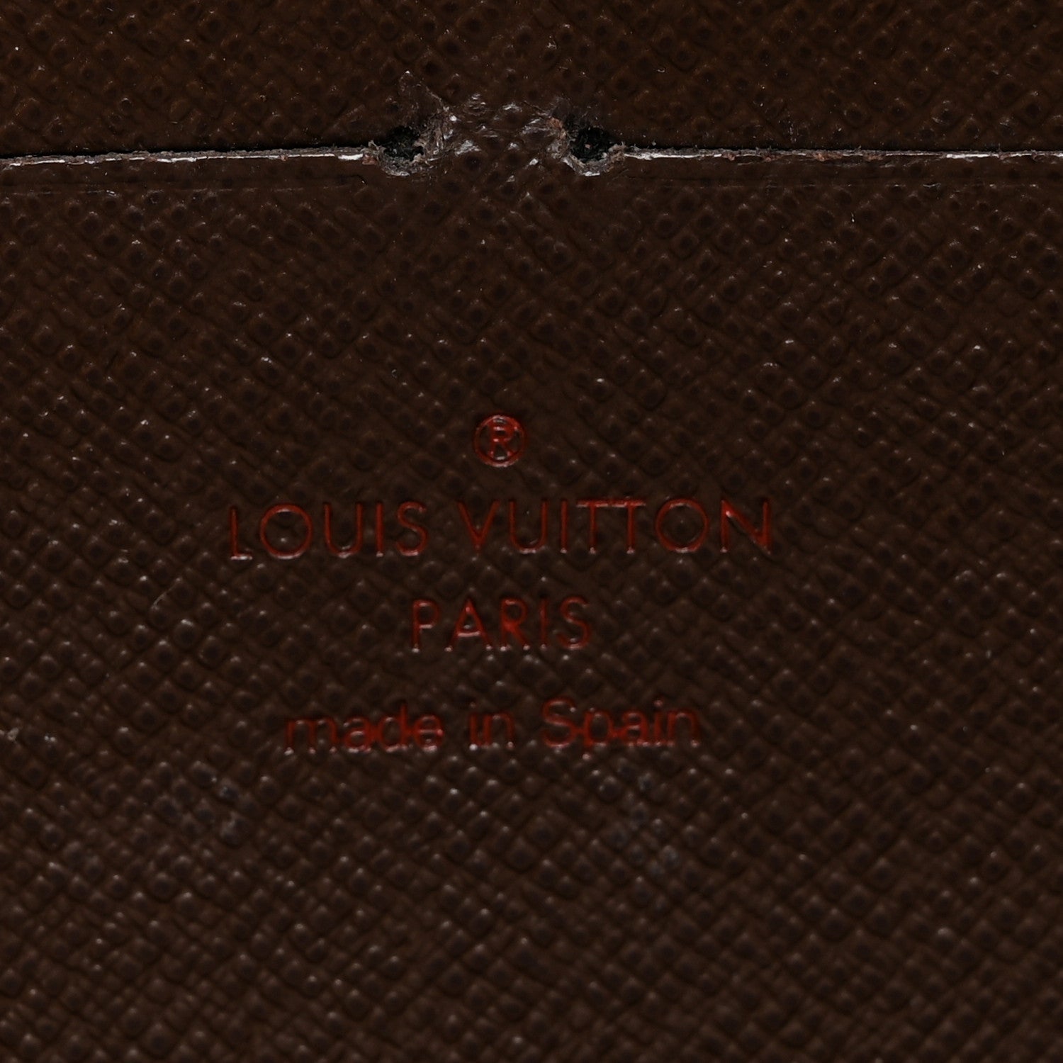 Damier Ebene Zippy Wallet