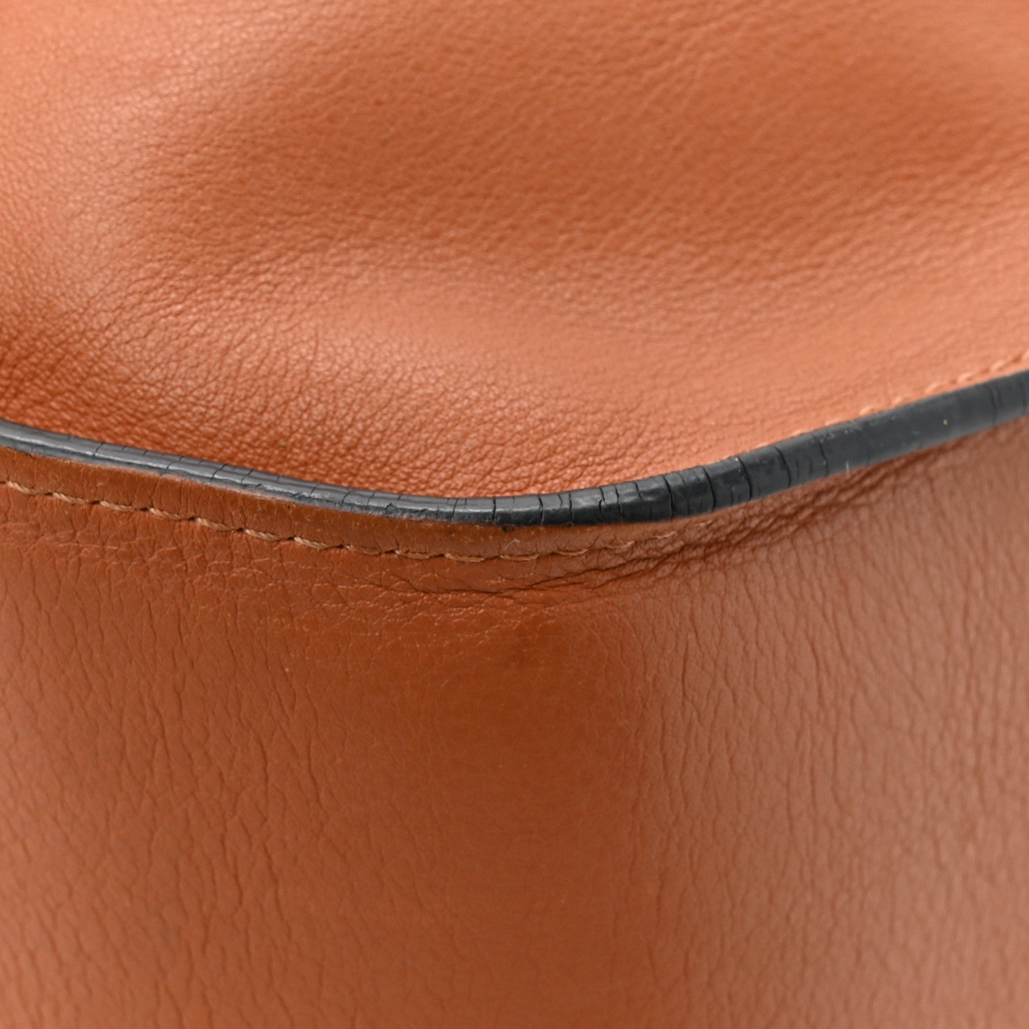 Calfskin Small Hammock Shoulder Bag Tan