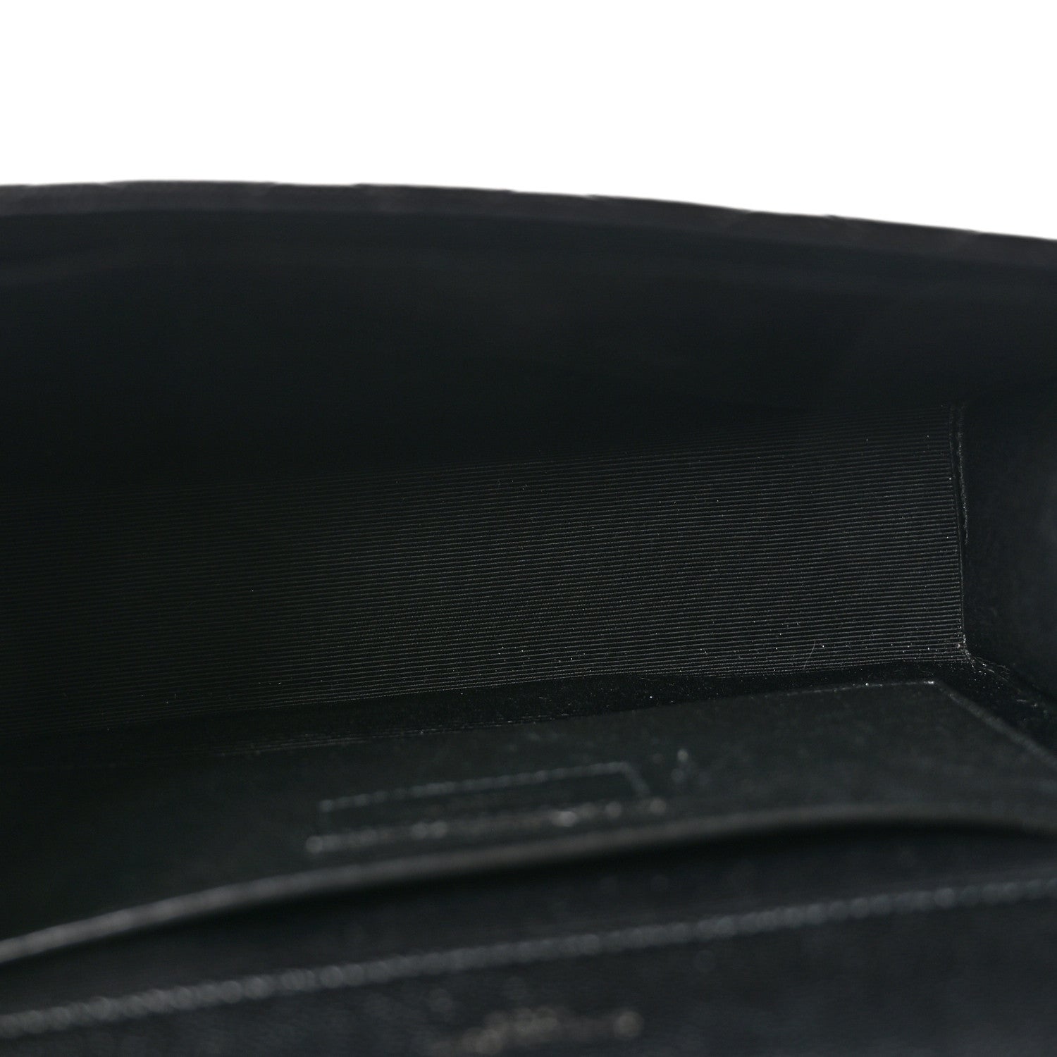 Grain De Poudre Textured Mixed Matelasse Triquilt Medium Monogram Monochrome Satchel Black