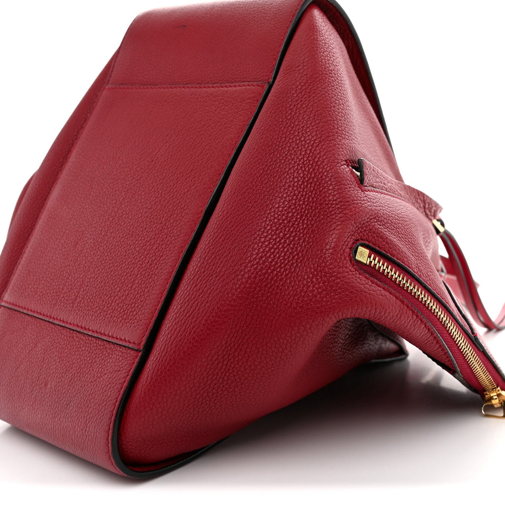 Calfskin Small Hammock Shoulder Bag Rouge