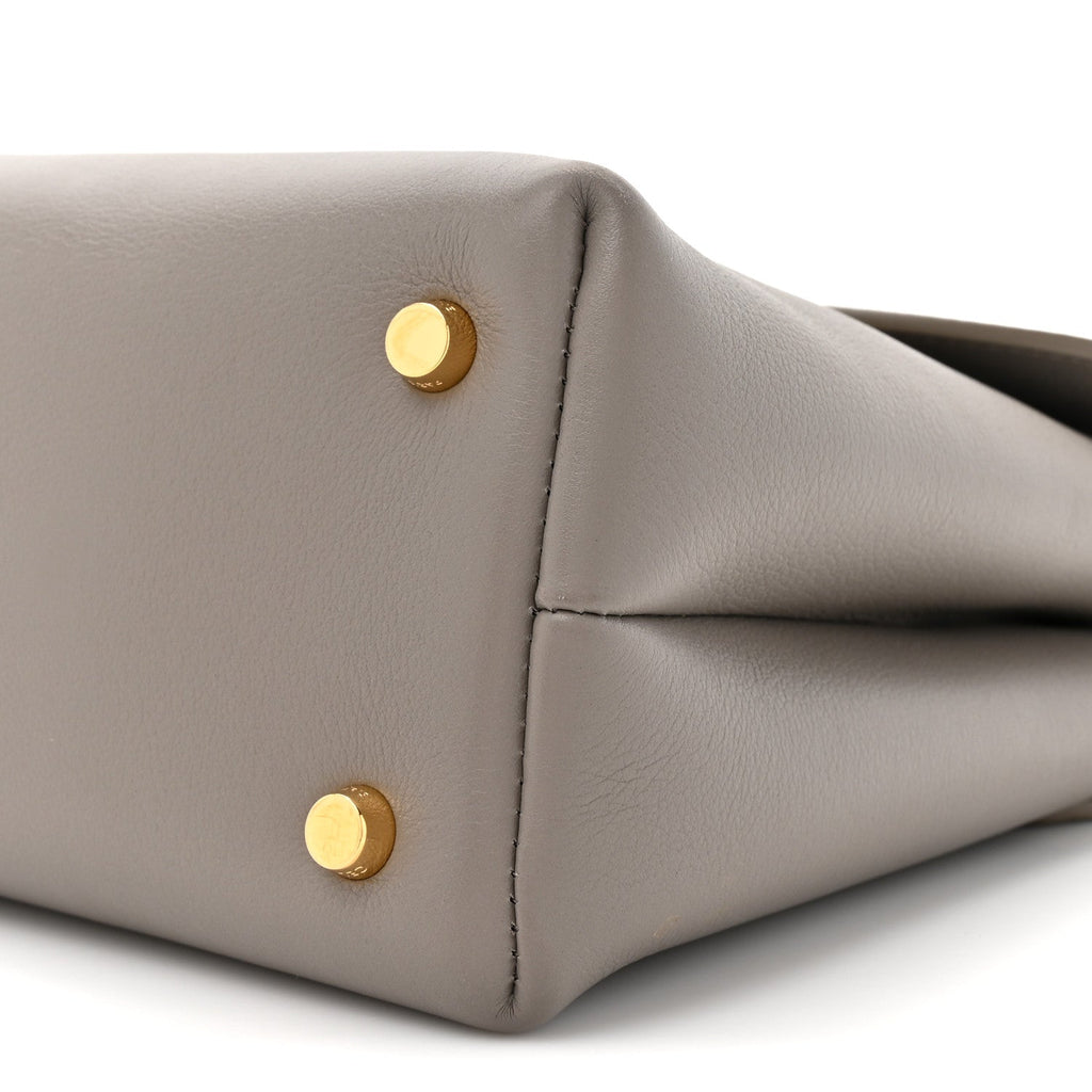 Supple Calfskin Medium Nino Smoked Brown