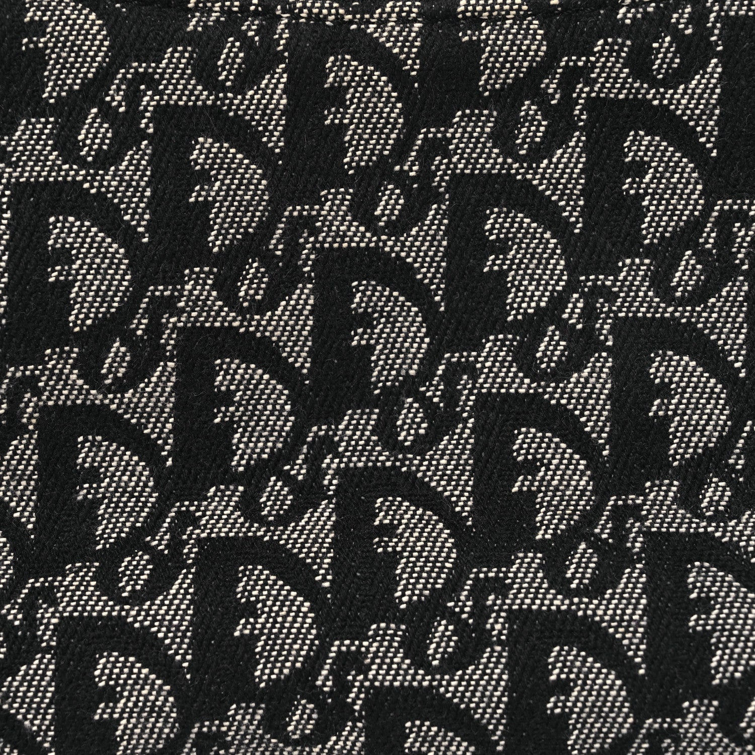 Monogram Shoulder Bag Pochette Black