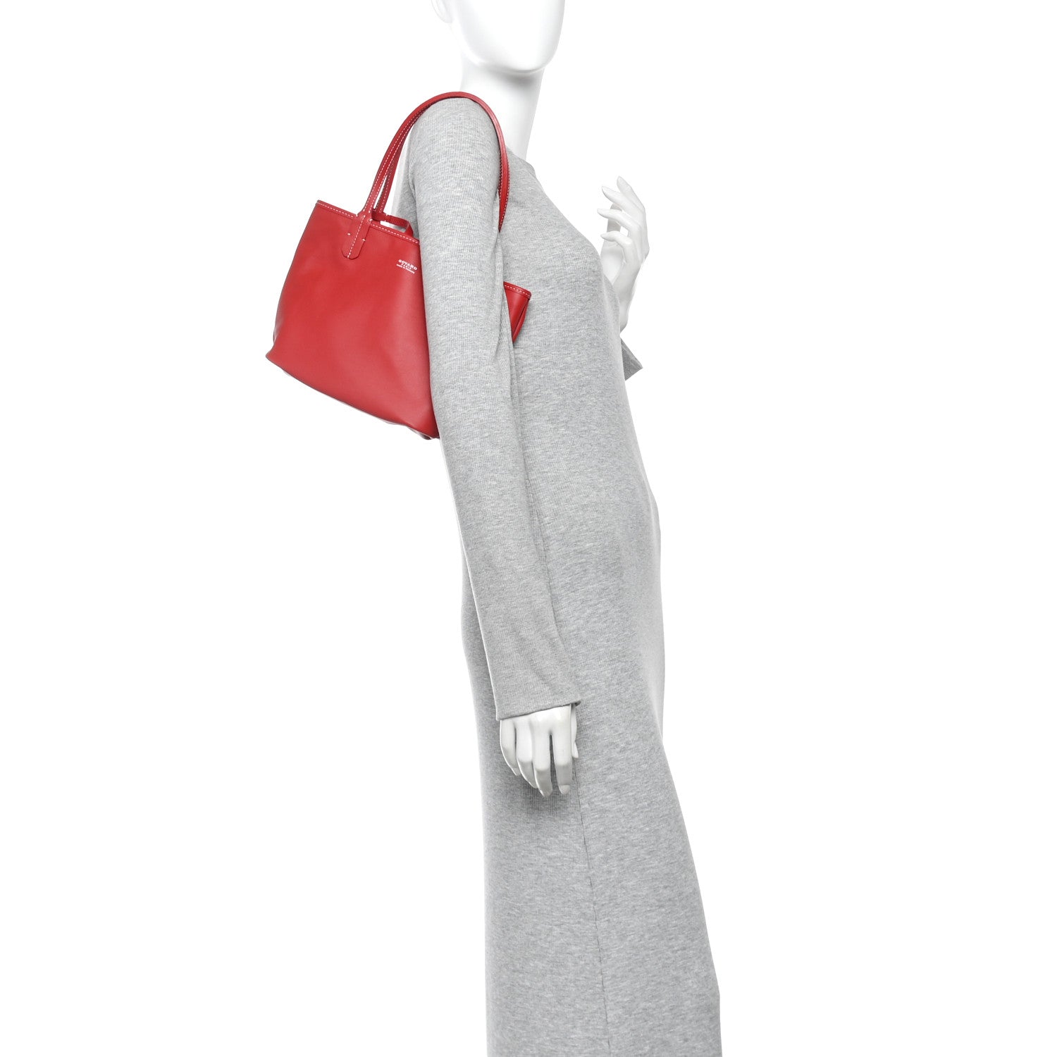Goyardine Reversible Mini Anjou Red