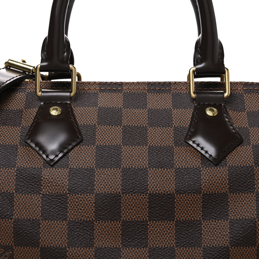 Damier Ebene Speedy Bandouliere 25