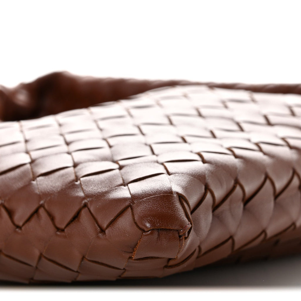Calfskin Intrecciato Small Hop Sapele