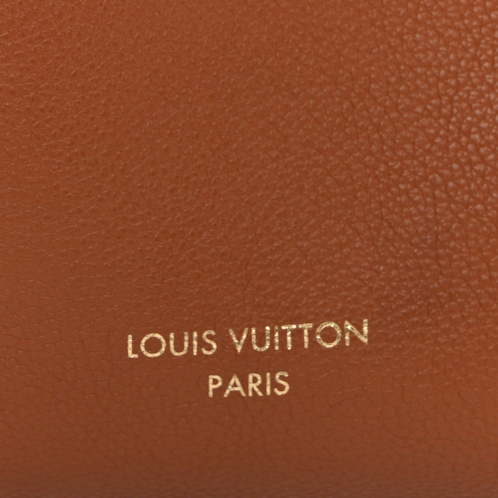 Grained Calfskin Low Key Hobo PM Cognac