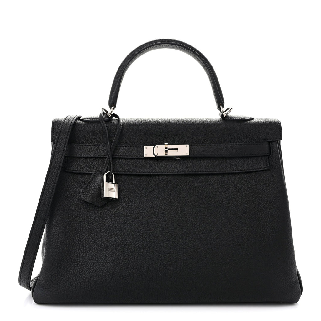 Togo Kelly Retourne 35 Black