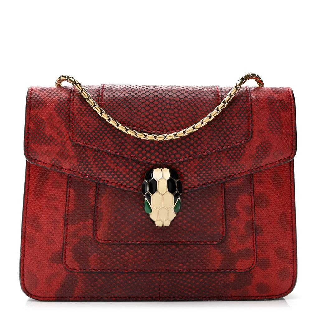 Karung Serpenti Forever Crossbody Red