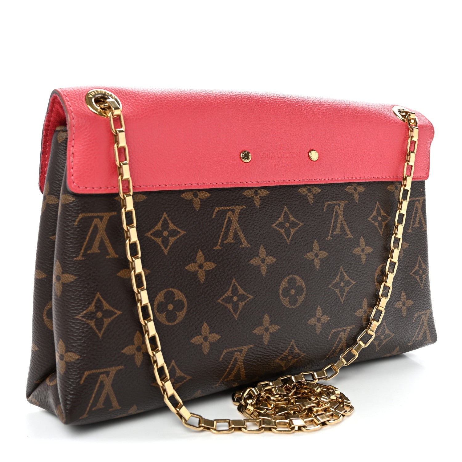 Monogram Pallas Chain Rose Litchi
