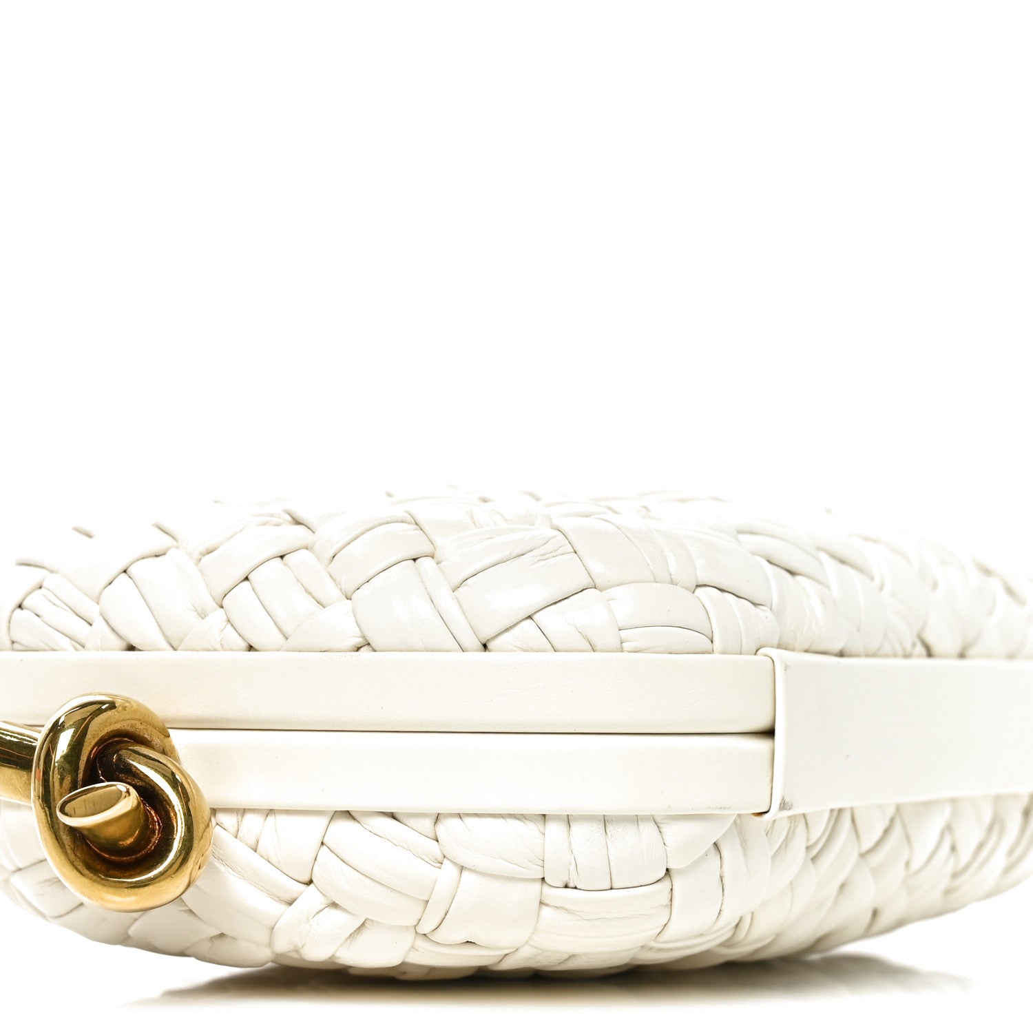 Foulard Intrecciato Knot On Strap White