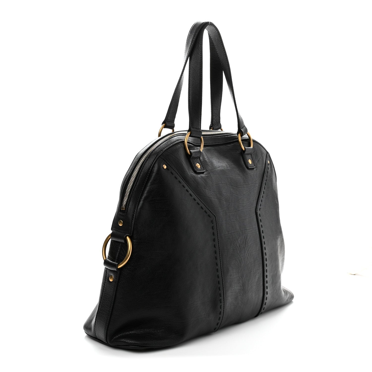 Calfskin Oversized Muse Black