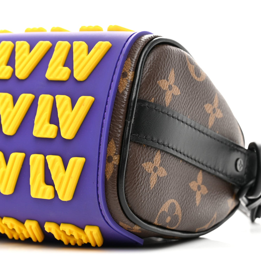 Monogram LV Rubber Keepall XS Multicolor