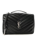 Lambskin Chevron Quilted Large LouLou Black