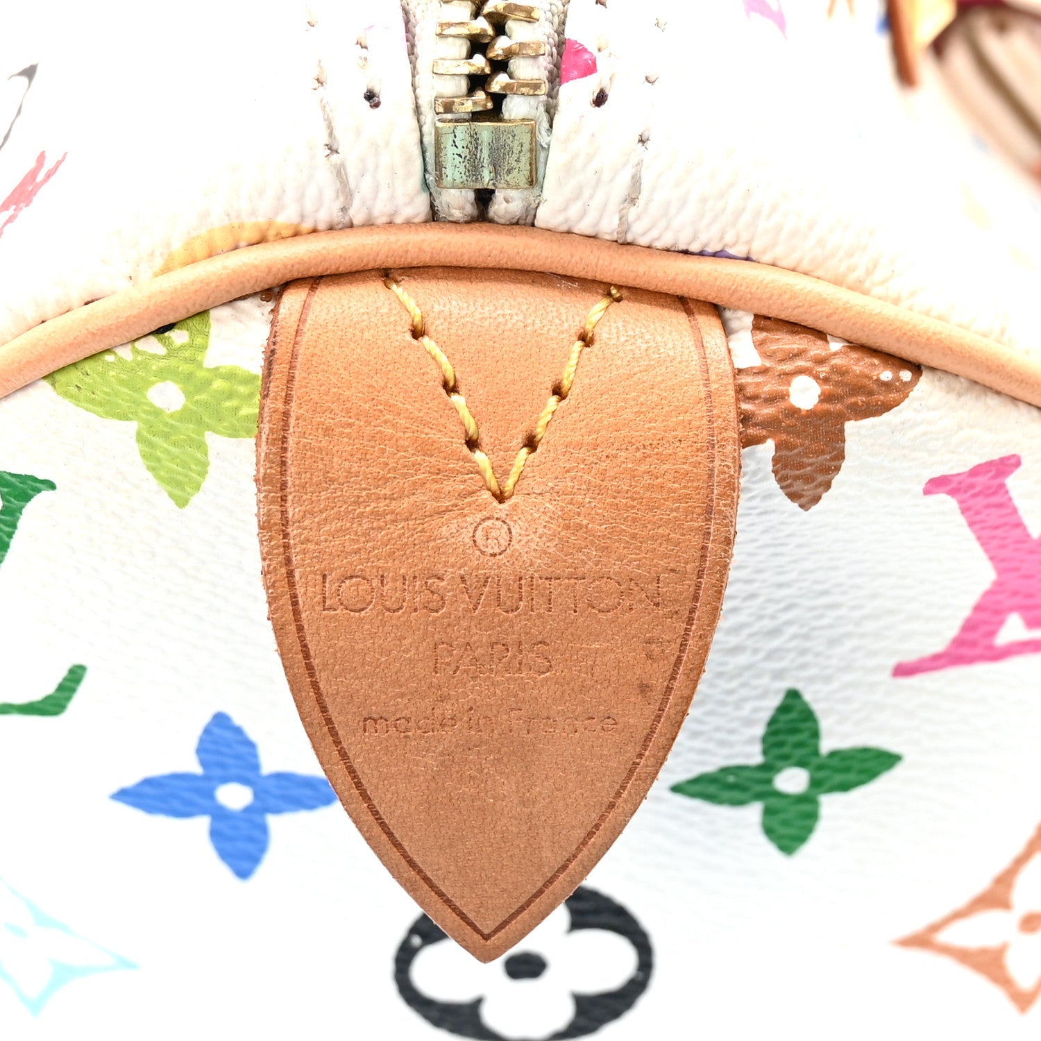 Monogram Multicolor Speedy 30 White