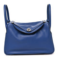 Swift Epsom Lindy 30 Tressage De Cuir Bleu Brighton Bleu Sapphire Capucine