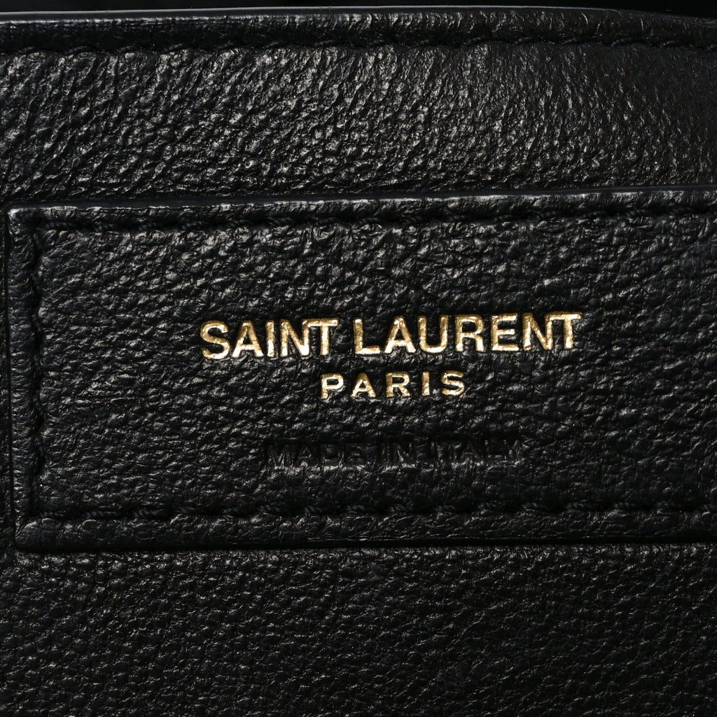 Lambskin Matelasse Monogram Large Jamie 4.3 Black