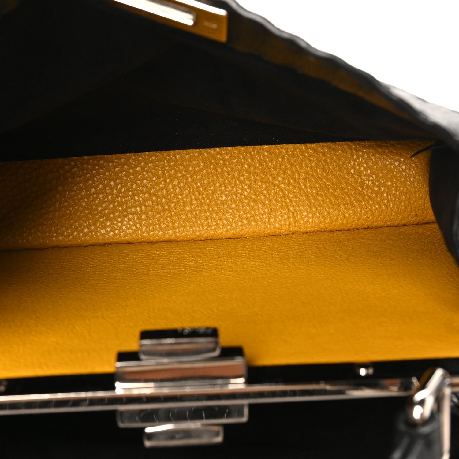 Cuoio Romano Selleria Chamois Medium Peekaboo I SEE U Satchel Black Camel Sunflower