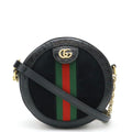 Gucci Suede Patent Leather Ophidia GG Marmont Shoulder Bag 550618